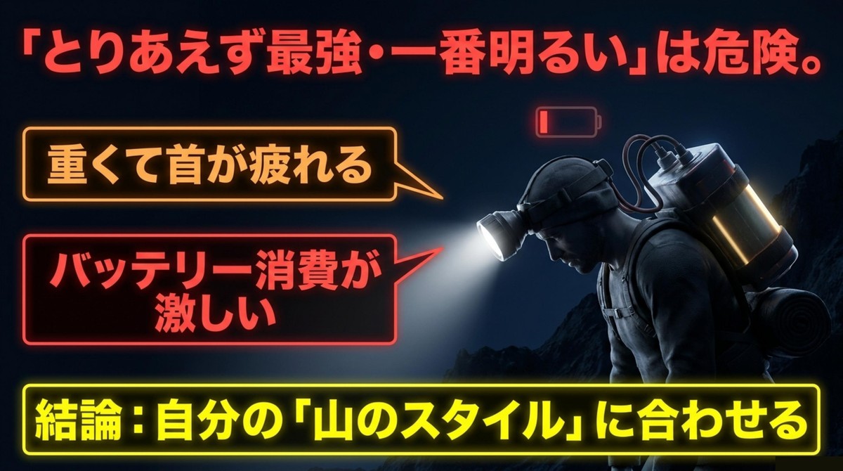 明るすぎるヘッドライトのデメリット[cite: 1]