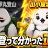 徹夜で登る弾丸登山と山小屋泊で登る富士登山を比較したイメージ
