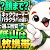 首元を覆うネックウォーマーと顔まで覆うバラクラバを並べ、気温と風で使い分ける目安を示す図