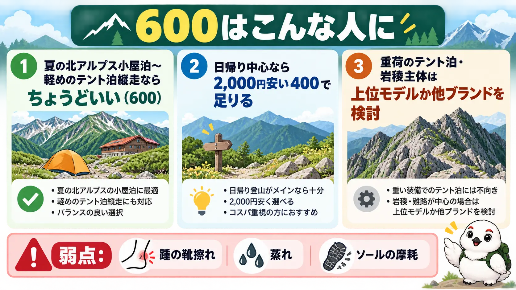 マウンテンクルーザー600が向く人と、400や上位モデルを選ぶ人の分かれ目の要点まとめ